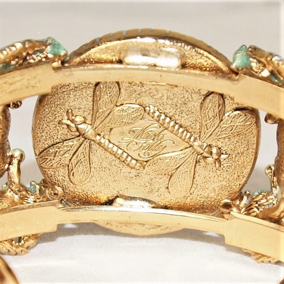 BEAUTIFUL KIRK'S FOLLY RETIRED SEAVIEW CUFF BRACELET - Picture 4 of 5